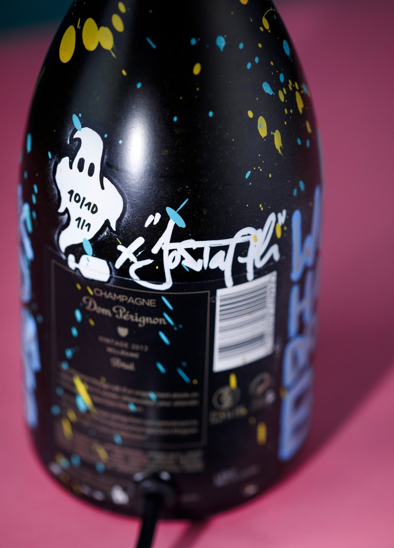 Handpainted Illuminous "Work Hard Dream Big" #10