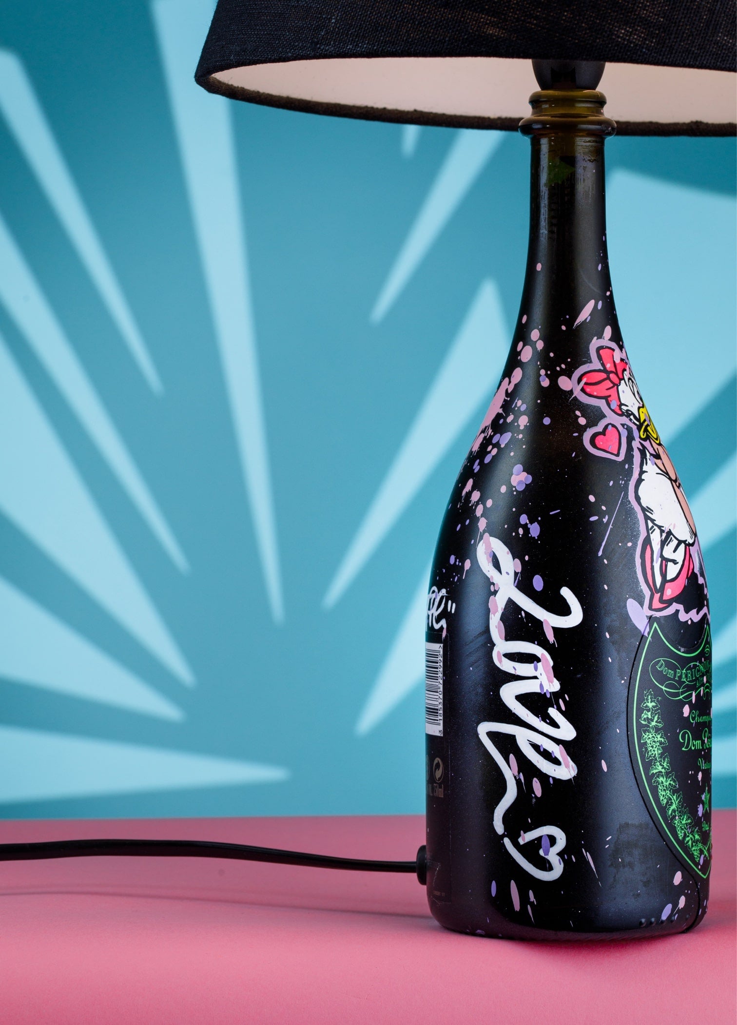 Handpainted Illuminous "Love" #5